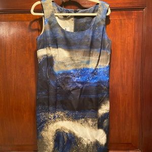 Lafayette 148 sleeveless sheath dress. Size US 8. New with tags.